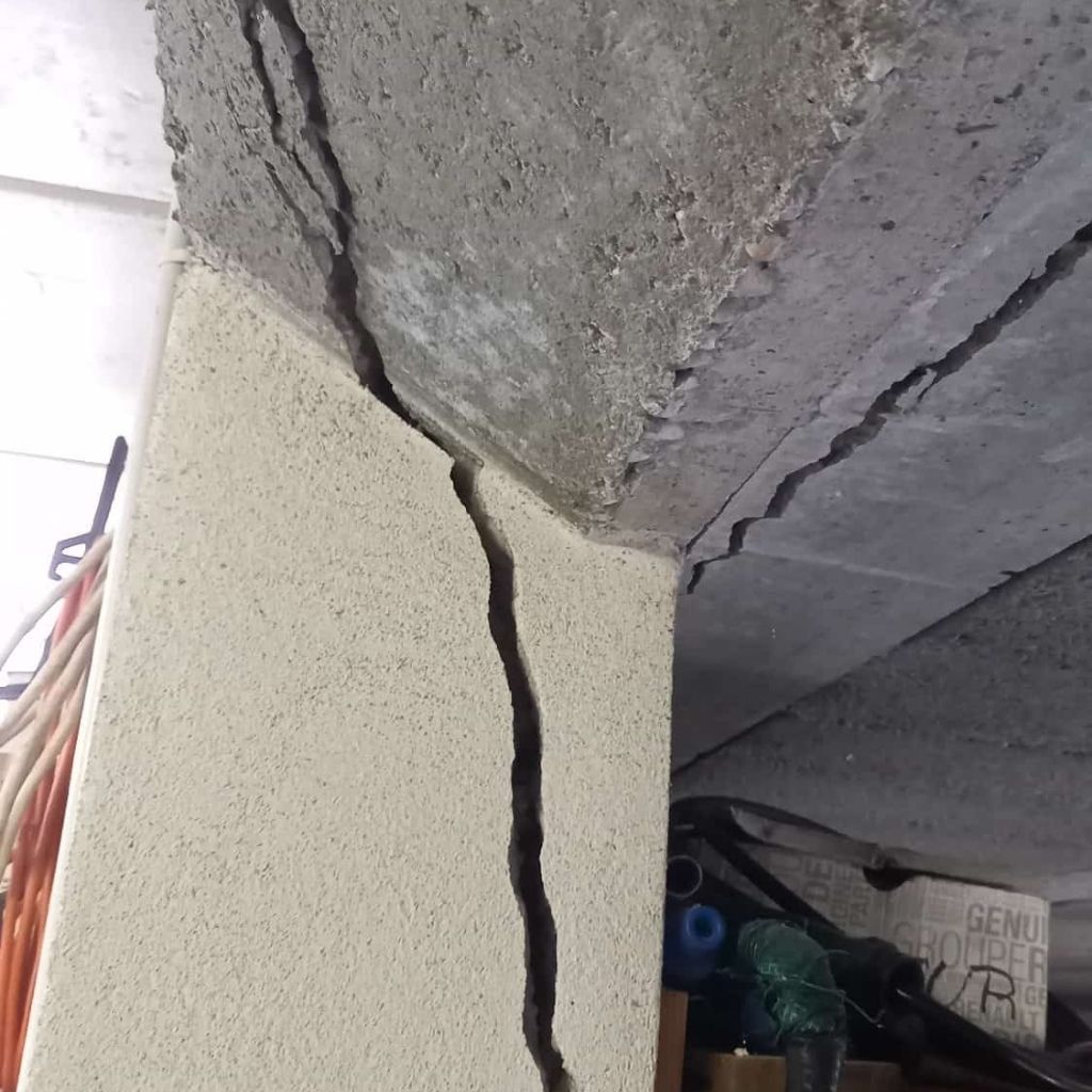 fissure structurelle pilier porteur renosuv