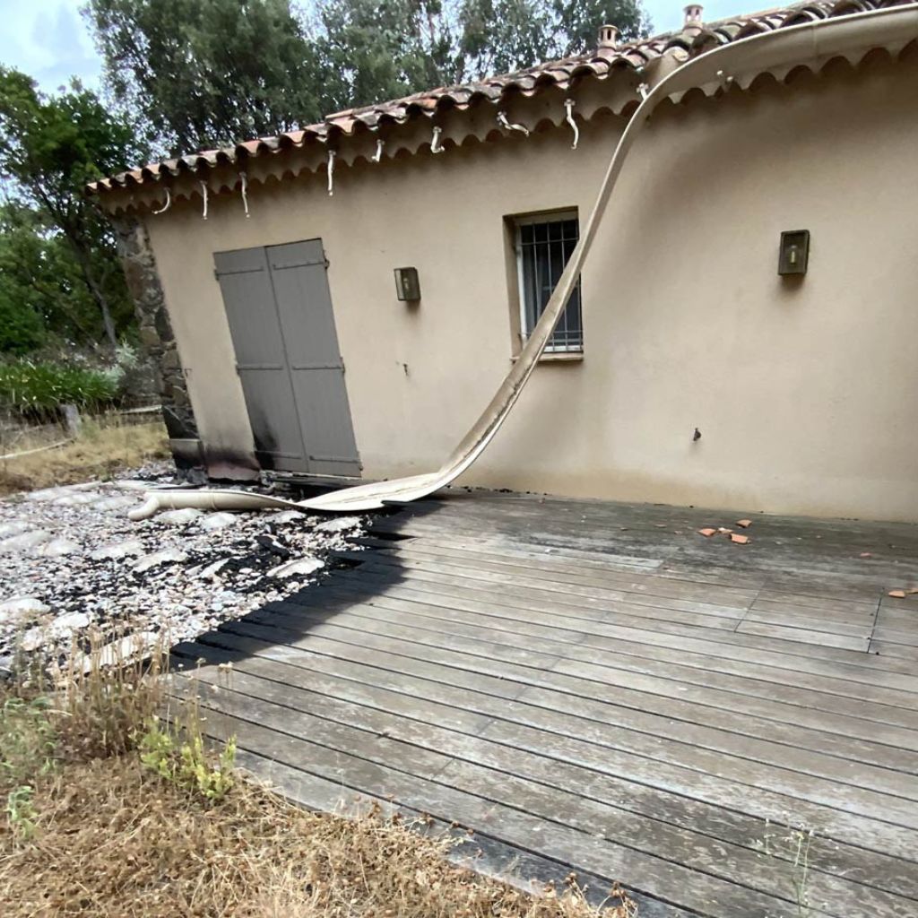 sinistre incendie maison