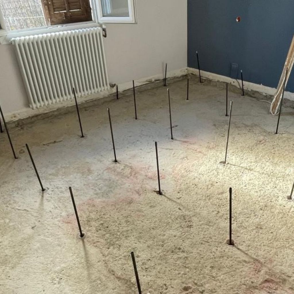 stabilisation structurelle en preparation tiges points injection resine expansive renosuv
